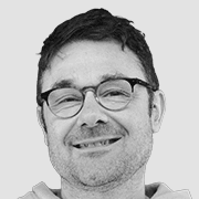 Anthony Andreoli headshot in black and white